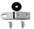 SADDLEMEN Seat Bracket - Chrome - 1/4"-28 10545CB