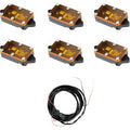 HERETIC Rock Light - Amber - 6 Pack 70024