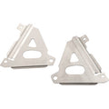 WORKS CONNECTION Radiator Brace Set - Silver - Kawasaki 18-301