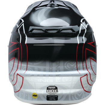 MOOSE RACING F.I. 2.0 Helmet - Deceit - MIPS® - Black/White/Red - Large 0110-7992