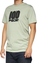 100% Pecten T-Shirt - Slate Green - Medium 32144-486-11