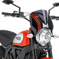 PUIG HI-TECH PARTS New Generation Windscreen - Dark Smoke - Scrambler 7652F