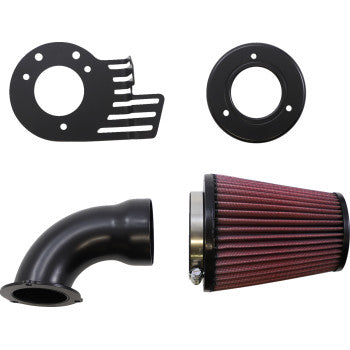 COBRA Cone Air Filter - Black/Black Harley-Davidson 606-0100-06B-SB