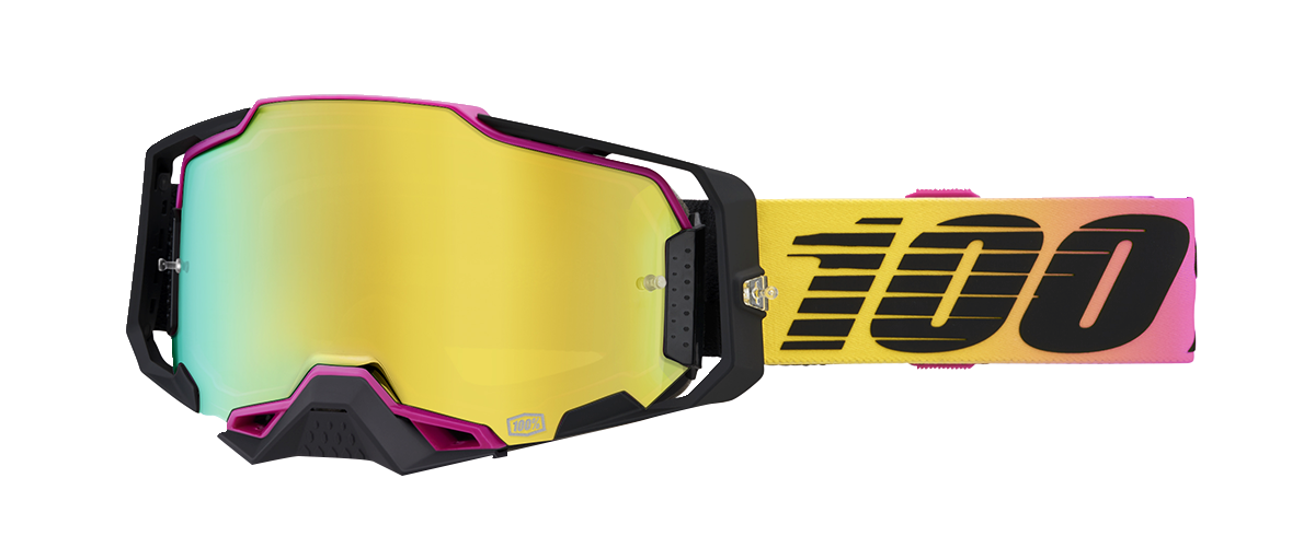 100% Armega Goggles - 91 - Gold Mirror 50005-00015