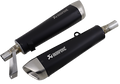 AKRAPOVIC Street Twin Mufflers - Titanium S-T9SO2-HCQTBL 1811-3993