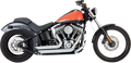 VANCE & HINES Shortshots Staggered Exhaust System - Chrome 17225