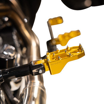 THRASHIN SUPPLY CO. Aggressor Footpegs - Rear - Gold TSC-2022-5-D