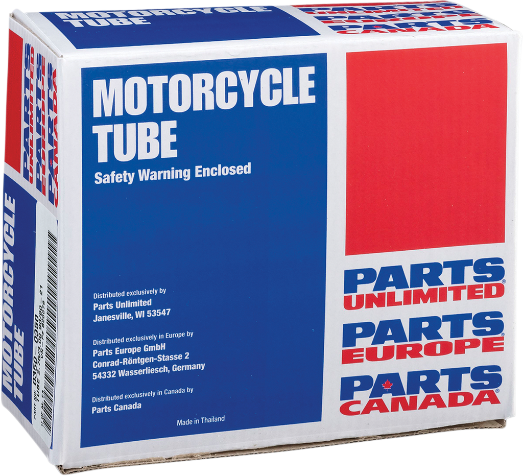 Parts Unlimited Inner Tube - Standard - 19" - Tr-4 - Center/Side Metal Valve B20071