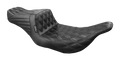 LE PERA Tailwhip Seat - Double Diamond - Black - FL '97-'07 LH-587DD