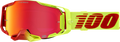 100% Armega Goggles - Solaris - HiPER Red Mirror 50003-00003