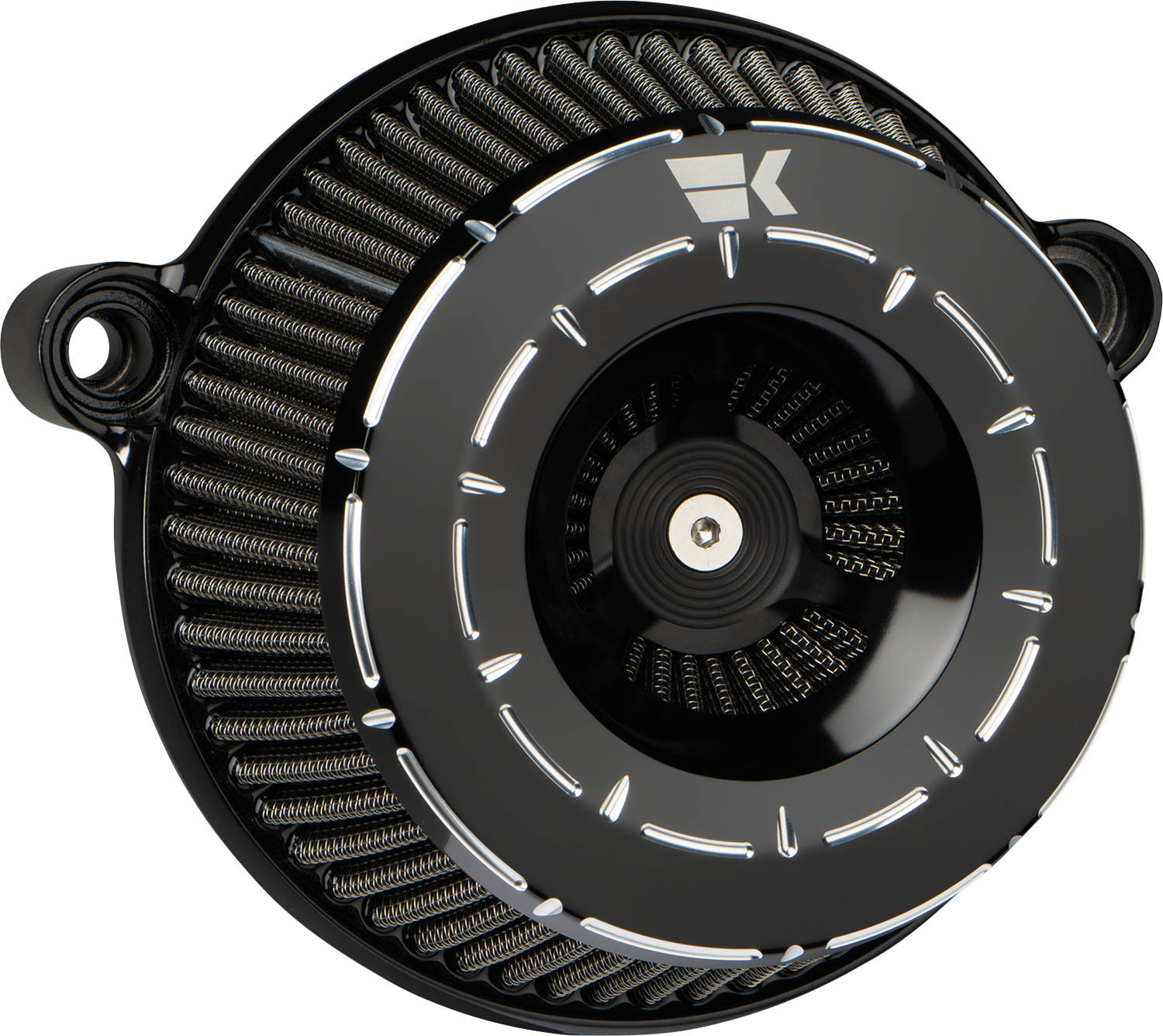 KHROME WERKS Instigator Air Cleaner - Tracer - Black - M8 250110