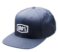 100% Youth Icon Snapback Hat - Heather Charcoal - One Size 20047-00001