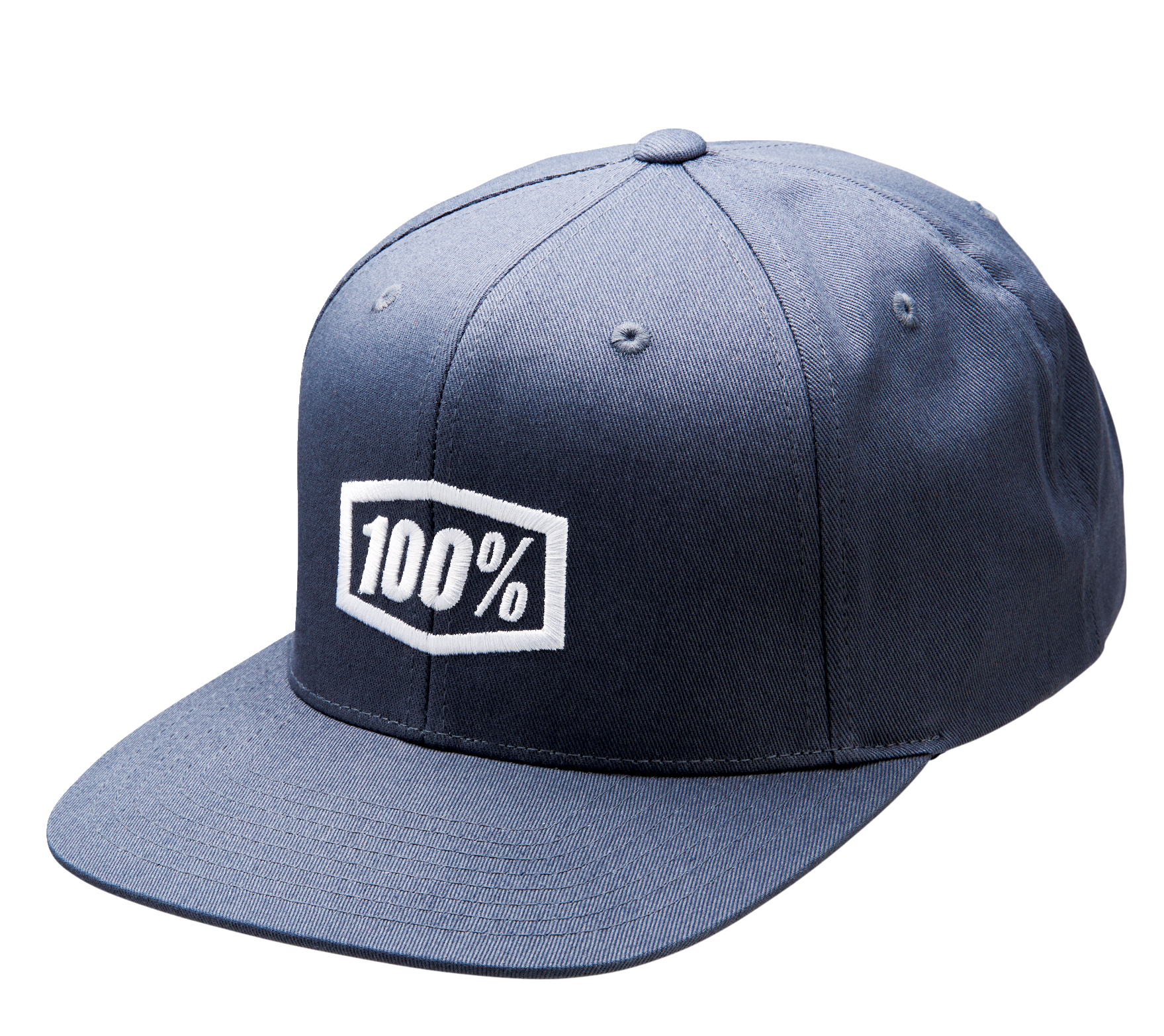 100% Youth Icon Snapback Hat - Heather Charcoal - One Size 20047-00001