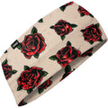 ZAN HEADGEAR SportFlex® Headband - Tattoo Roses HBL207