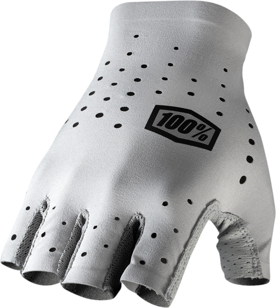 100% Sling Short Finger Gloves - Gray - 2XL 10021-00009