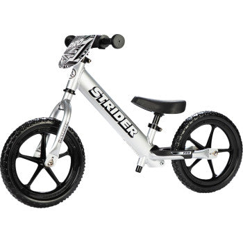 STRIDER 12" Pro Balance Bike - Silver ST-P4SI