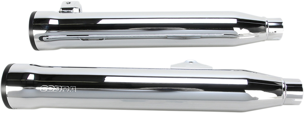 COBRA 3" RPT Mufflers - Chrome 6056