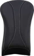 SADDLEMEN Dominator Pillion Pad - Standard Reach - Black w/ Gray Stitching 806-23-0162
