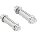 ARLEN NESS Bolt Kit - Footpeg - 12-Point - Titanium - Polish 300-800