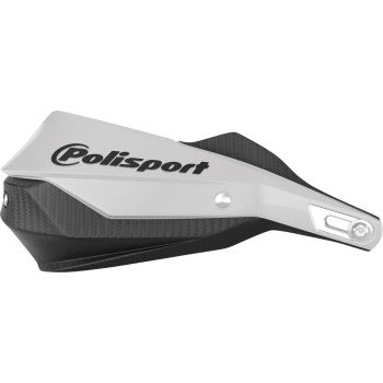 POLISPORT Trail Blazer Handguards - White/Black 8308800015
