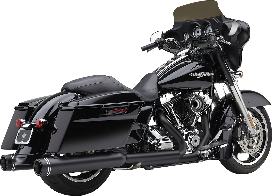 COBRA 4-1/2" Neighbor Haters® Series Mufflers - Black 6290RB