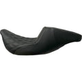DANNY GRAY FastIST Pro Series Seat - Double Diamond w/ Gray Stitch - FL '08-'24 FA-DGE-0328