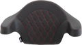 DRAG SPECIALTIES King-Pak Pad - Double Diamond - Red MEASURE 25" W X 15" H 0822-0439