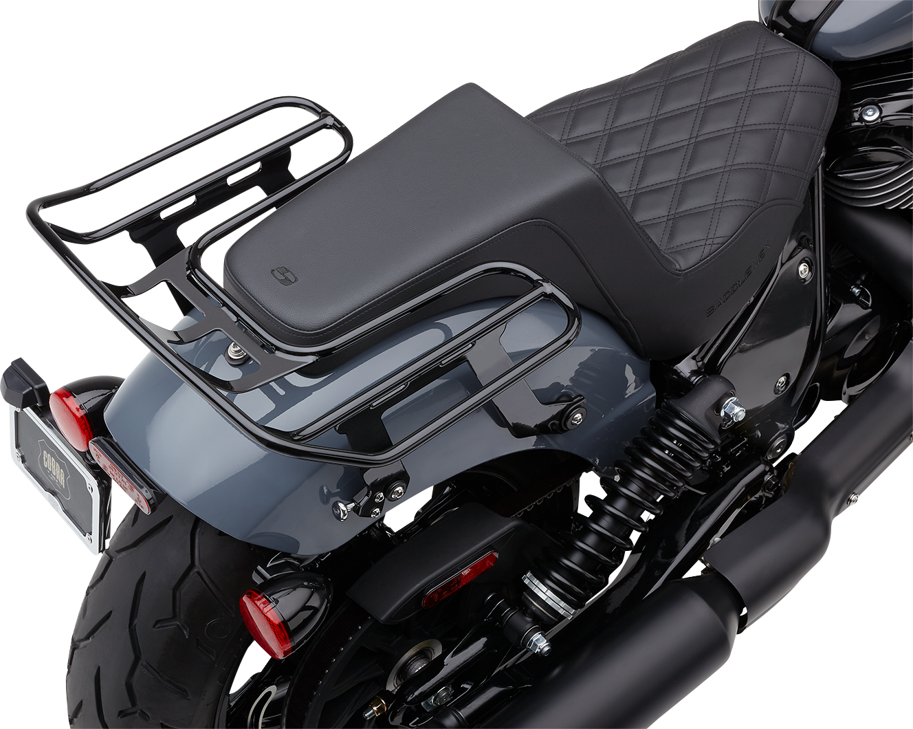 COBRA Detachable Wrap Around Rack - Black - Chieftain 502-2604B