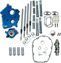 S&S CYCLE Cam Chest Kit with Plate M8 - Chain Drive - Water Cooled - 465 Cam - Chrome Pushrods 310-0999B