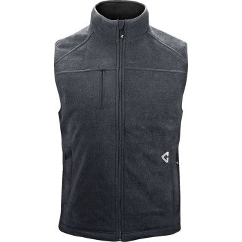 GERBING HEATED CLOTHING 7V Thermite Fleece Heated Vest 2.0 - Gray - XL GERTFVST7VMGXL