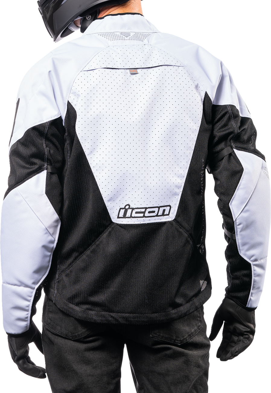ICON Mesh AF™ Jacket - Black/White - Medium 2820-5951