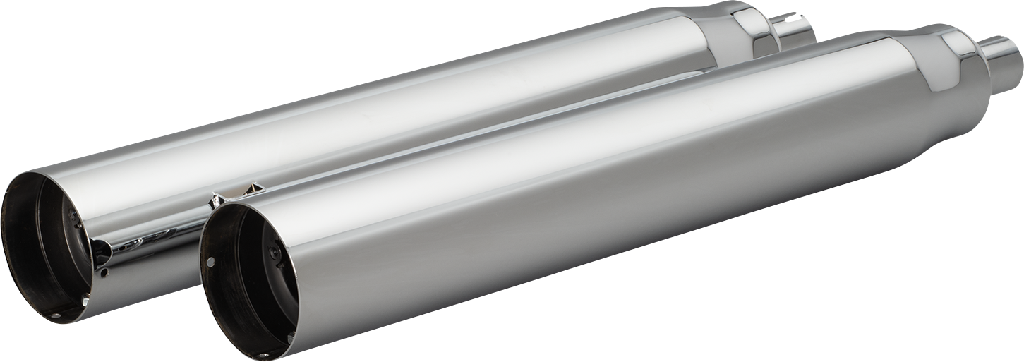 KHROME WERKS 4-1/2" War Hammer Mufflers - Chrome 202230