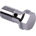 MAGNUM SHIELDING Banjo Bolt - 10MM M10X1.25 - Chrome 1758