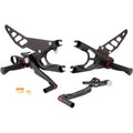 GILLES TOOLING FXR Rearset - Black - Yamaha YZF-R6 2017-2020 FXR-Y07-B