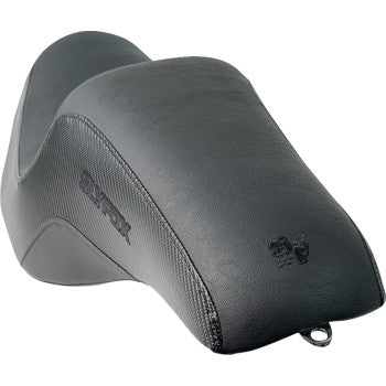 SLYFOX Drifter Tour Seat - Vinyl w/ Slipstop - Black Logo - FL '23-'24 4685A-Slyfox