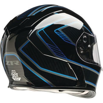 Z1R Warrant Helmet - Amplify - Black/Blue - 2XL 0101-17890
