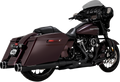 VANCE & HINES 4.5" Torquer Mufflers for FL - Machine Cut 46676
