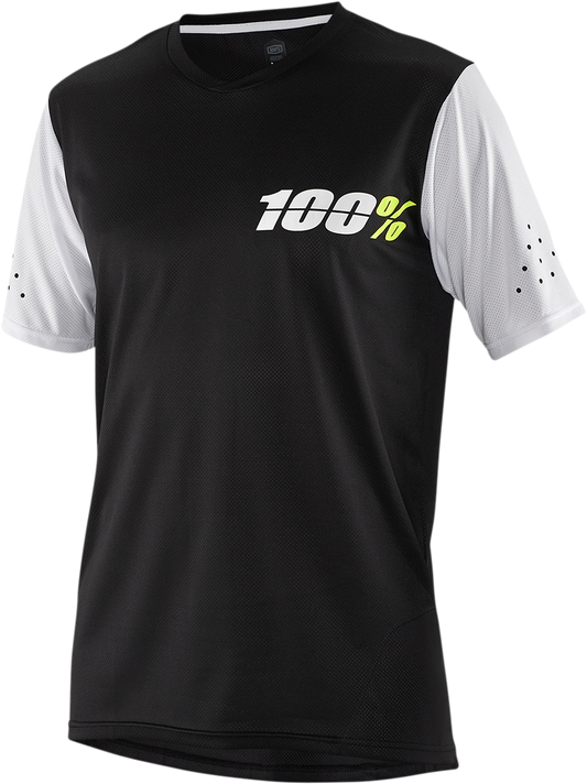 100% Ridecamp Jersey - Short-Sleeve - Black - Small 41401-001-10