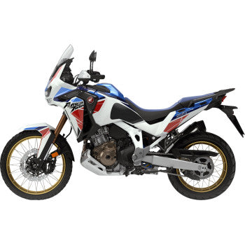 STOMPGRIP Traction Pad Tank Grips - Volcano - Black - Africa Twin Adventure Sports ES/DCT 55-10-0189B