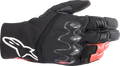 ALPINESTARS Hyde XT DrystarXF® Gloves - Black/Bright Red - 3XL 3522523-1303-3X