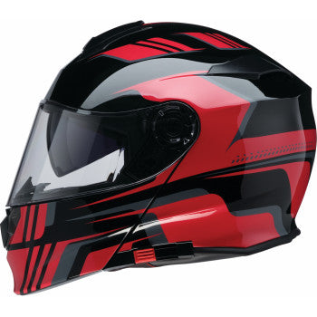 Z1R Solaris 2.0 Modular Helmet - Slater - Red - Medium 0100-2453