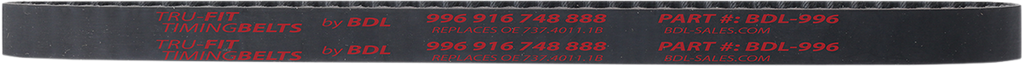 BELT DRIVES LTD. Timing Belt BDL-996