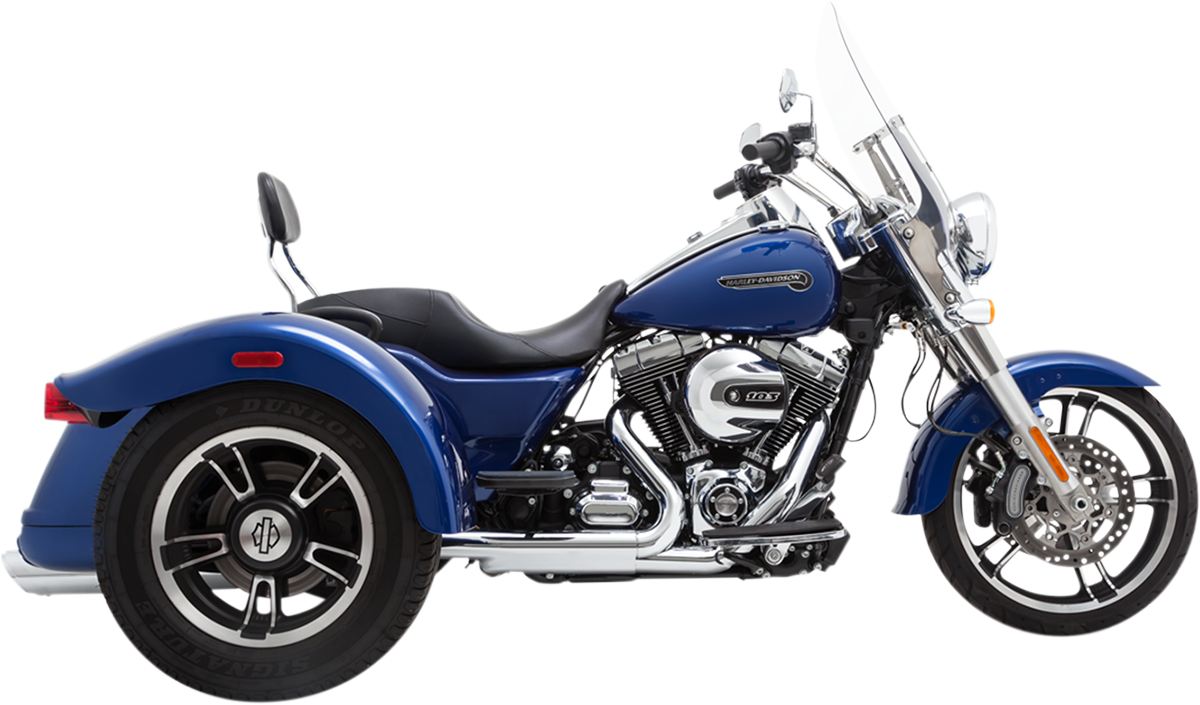 VANCE & HINES Chrome Mufflers - Freewheeler 16798