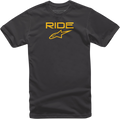 ALPINESTARS Ride 2.0 T-Shirt - Black/Yellow - Medium 1038720001050M