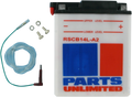 Parts Unlimited Battery - Rscb14la2 With Sensor Scb14l-A2
