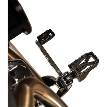 THRASHIN SUPPLY CO. Aggressor Footpegs - Rear - Black TSC-2022-1-D