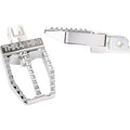 THRASHIN SUPPLY Militant Footpegs - Front - Chrome CO. TSC-2019-3-SF