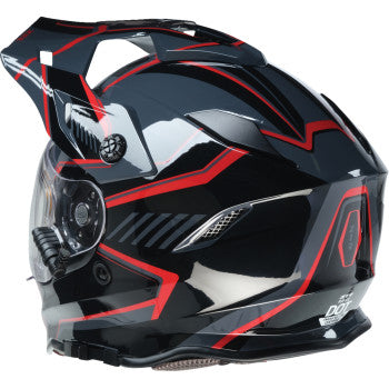 Z1R Range 2.0 Snow Helmet - Rotor - Black/Red - Large 0101-17232