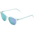 FMF Spark Sunglasses - Matte Crystal Light Gray - Purple Mirror Lens  F-61505-262-01