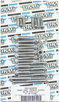 DRAG SPECIALTIES Softail Knurled Primary Bolt Set MK266